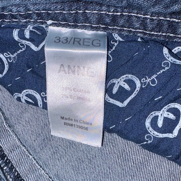 Shyanne Light Blue Flare Jeans - Picture 7 of 12